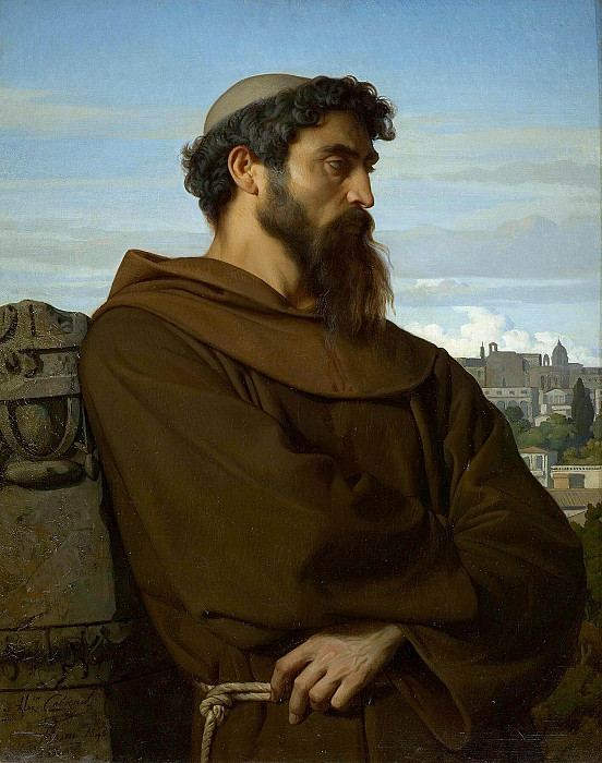 The Roman Monk. Alexandre Cabanel