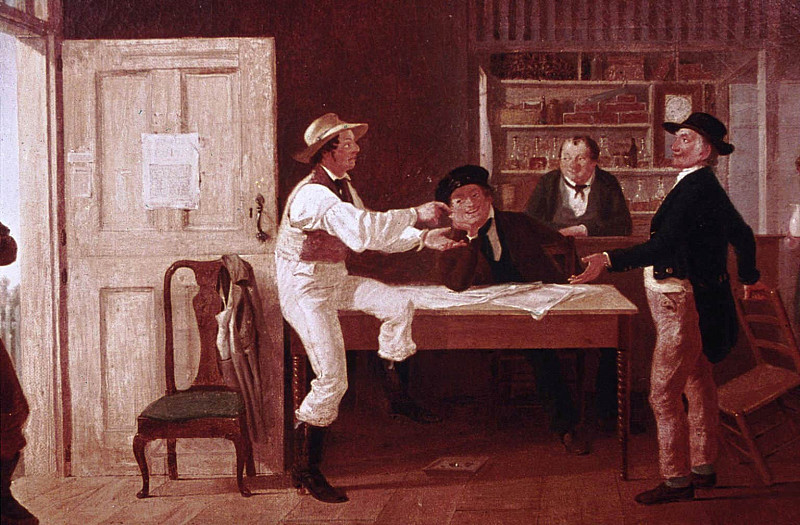 Politicians in a Country Bar. James Goodwyn Clonney