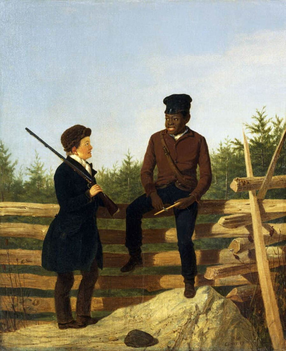 Which Way Shall We Go? James Goodwyn Clonney (1812-1867). James Goodwyn Clonney