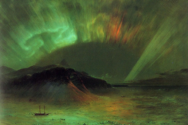 Aurora Borealis. Frederic Edwin Church
