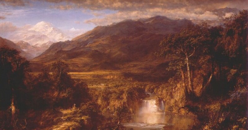 heart of the andes 1859. Frederic Edwin Church
