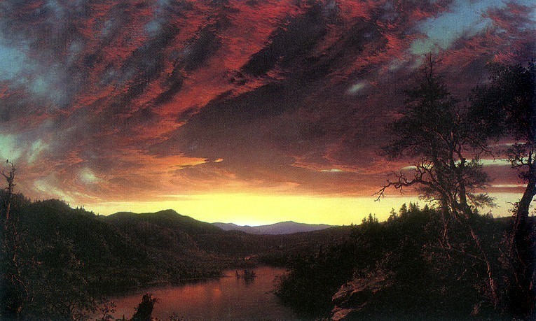 Twilight in the Wilderness. Frederic Edwin Church