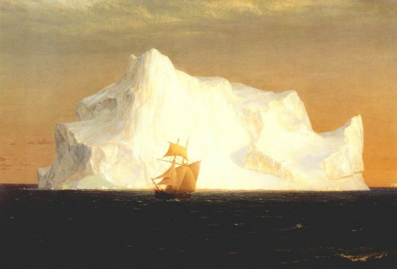 the iceberg 1891. Frederic Edwin Church