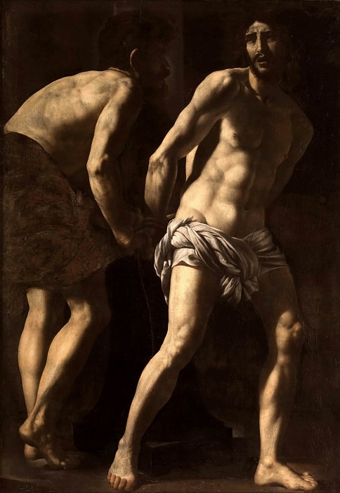 Christ at the Column. Giovanni Battista Caracciolo (Battistello)