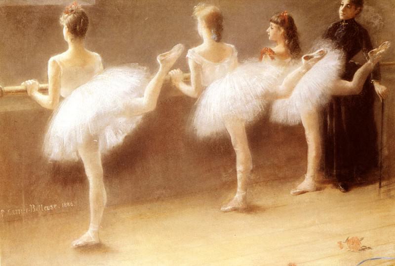 At The Barre. Pierre Carrier-Belleuse