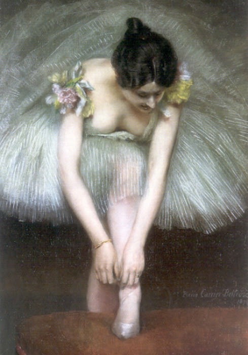 Перед началом балета, 1896. Пьер Каррье-Беллез