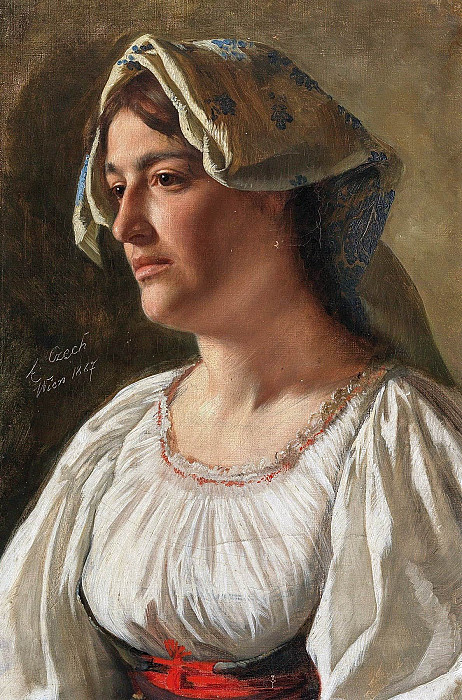 Portrait Of An Italian Woman; Portrait Of An Italian Woman; Portrait Of An Italian Woman; Portrait Of An Italian Woman. Emil Czech
