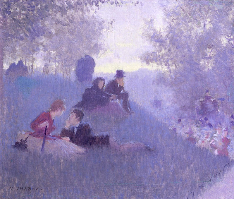 Sunday. Maurice Chabas