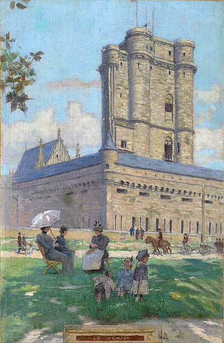 The Dungeon; Le Donjon. Maurice Chabas