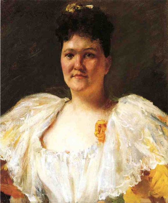 Portrait of a Woman. William Merritt Chase