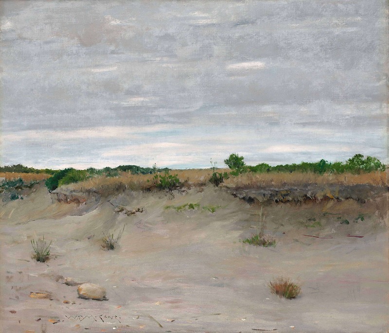 Wind-Swept Sands. William Merritt Chase