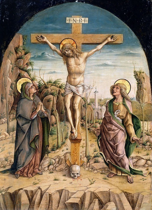 The Crucifixion. Carlo Crivelli