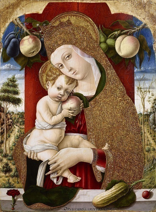 Madonna and Child. Carlo Crivelli