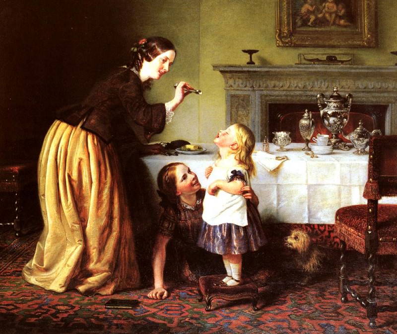 Cope Charles West Breakfast Time. Charles West Cope