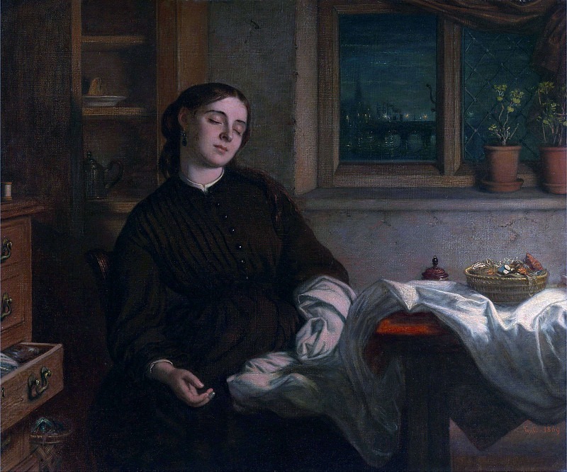 Home Dreams. Charles West Cope