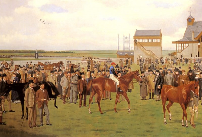 Newmarket, The Rowley Mile Course, The 2000 Guineas. Isaac J. Cullin