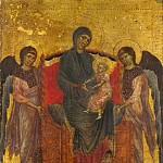 The Virgin and Child Enthroned with Two Angels, Cimabue (Cenni Di Pepo)