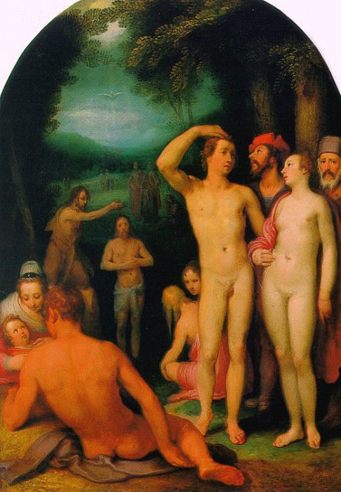 The Baptist Of Christ. Cornelis Cornelisz Cornelissen