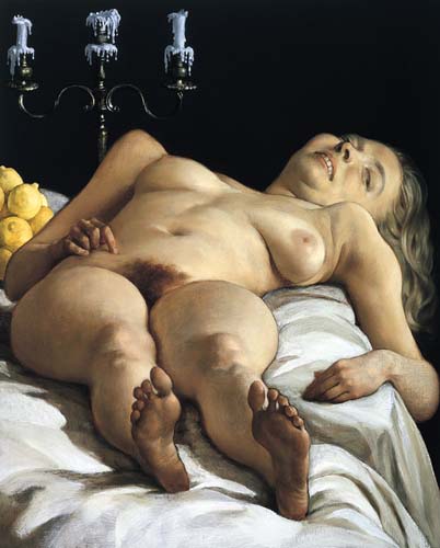 Девушка в постели, 1993. Джон Каррен