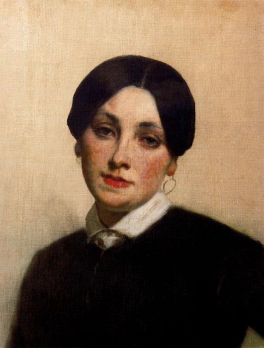 portrait de mademoiselle florentin. Thomas Couture