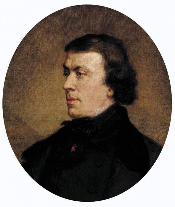 Portrait of Philip Ricord. Thomas Couture