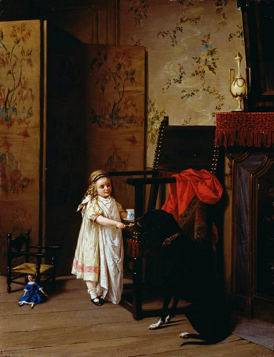 Breakfast for two. Luigi Crosio