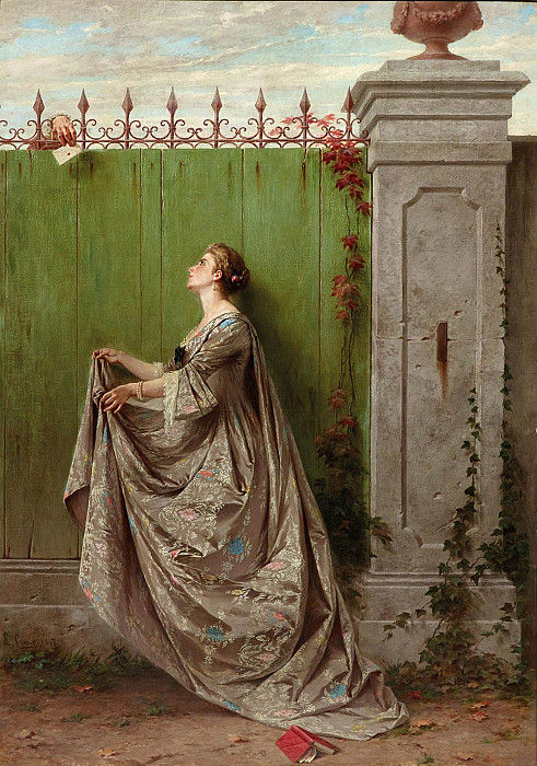 The Love Letter. Luigi Crosio
