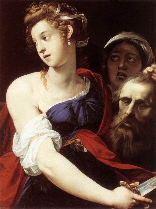 Judith With The Head Of Holofernes. Giuseppe Cesari