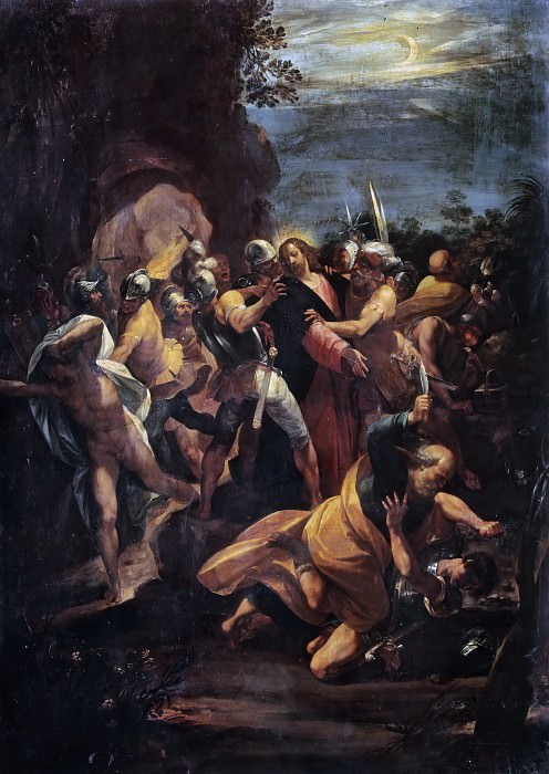 The Betrayal Of Christ. Giuseppe Cesari