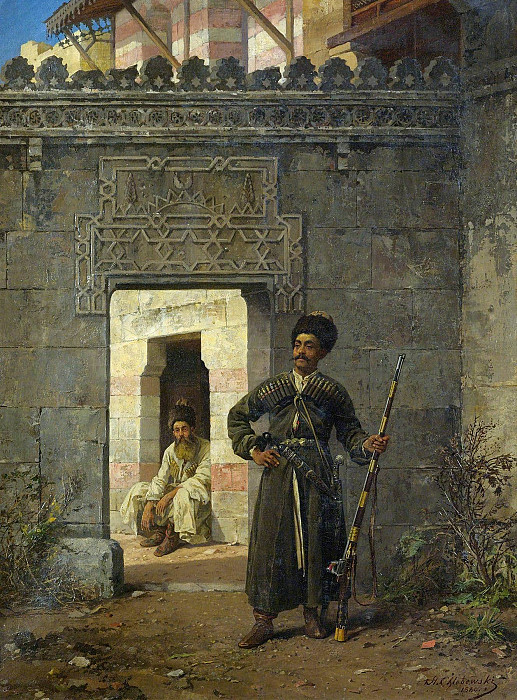 The Circassian Guards. Stanisław Chlebowski