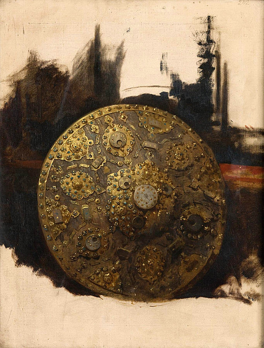 Study of an Oriental Shield. Stanisław Chlebowski
