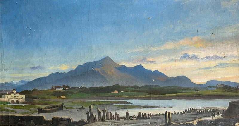 Oriental Landscape. Stanisław Chlebowski