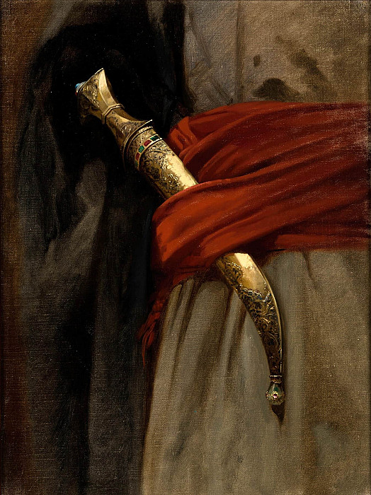 Study of a Khanjar. Stanisław Chlebowski