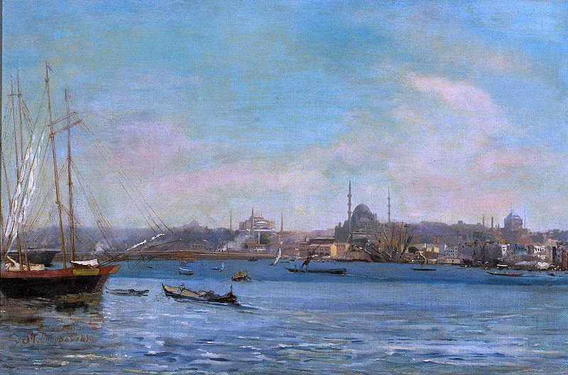 Panorama of Istanbul. Stanisław Chlebowski