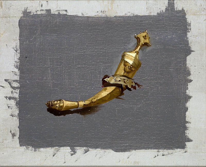 Study of a Khanjar. Stanisław Chlebowski