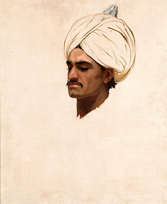 Study of an Arab’s Head. Stanisław Chlebowski