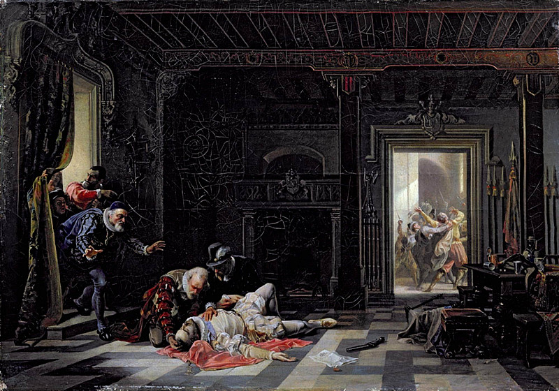 The Death of the Prince of Orange. Stanisław Chlebowski