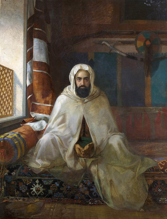 Portrait of Abd-el-Kader. Stanisław Chlebowski