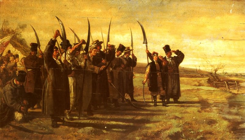 Polish Insurrectionists Of The 1863 rebellion. Stanisław Chlebowski