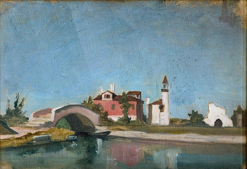 Oriental Landscape. Stanisław Chlebowski