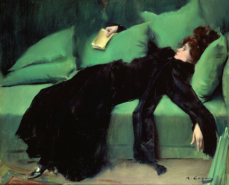 After the Ball; Apres Le Bal. Ramon Casas i Carbo