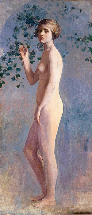 Naked; Desnudo. Ramon Casas i Carbo