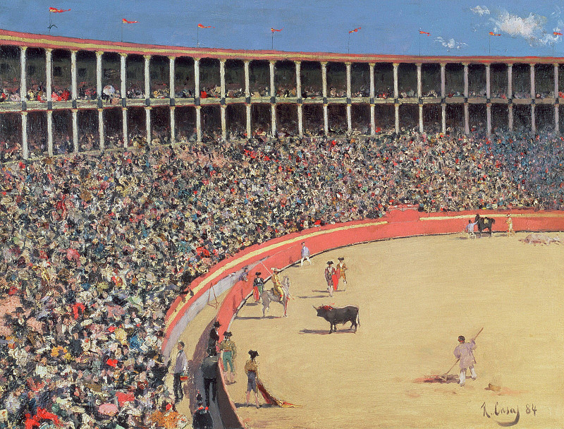 The Bullfight. Ramon Casas i Carbo