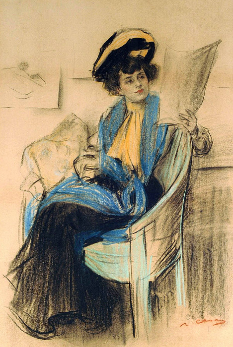 Mademoiselle Clo-Clo. Ramon Casas i Carbo