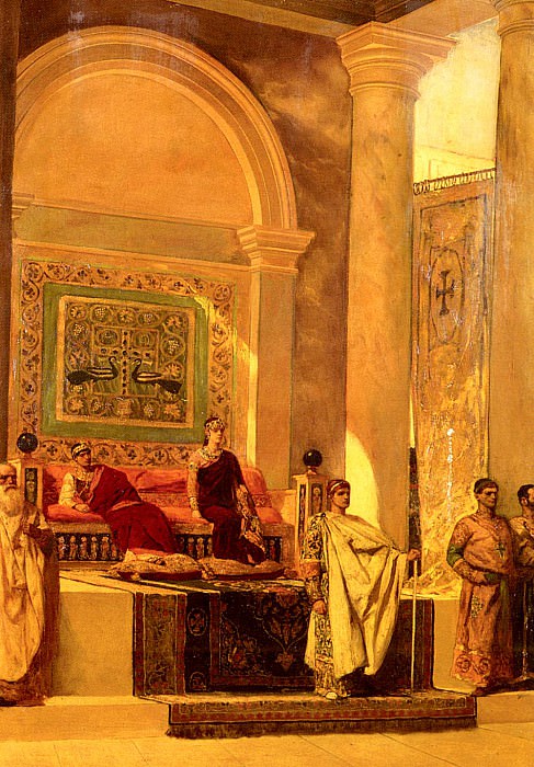 The Throne Room In Byzantium. Jean Joseph Benjamin-Constant