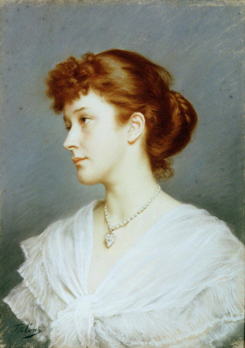 Head of a Girl. Tito Conti