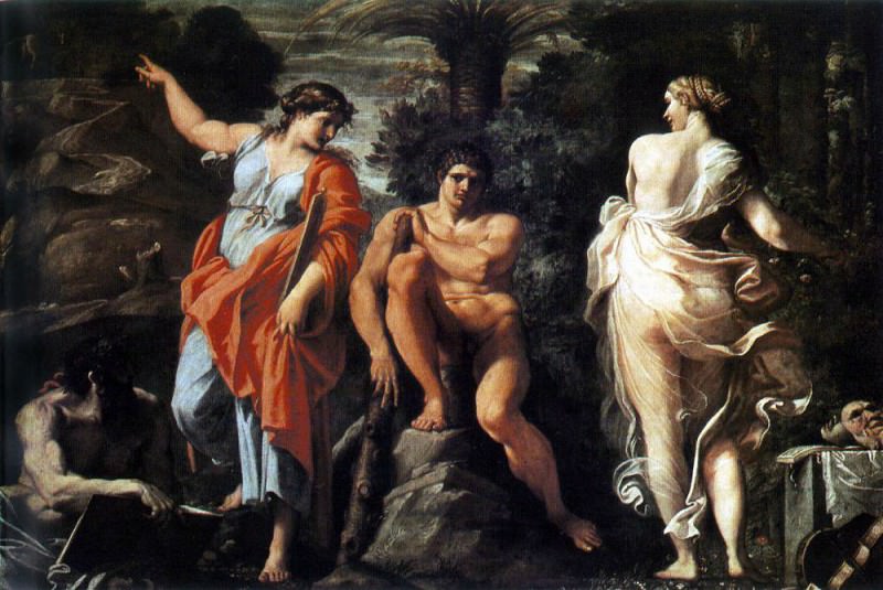 The Choice of Heracles. Annibale Carracci