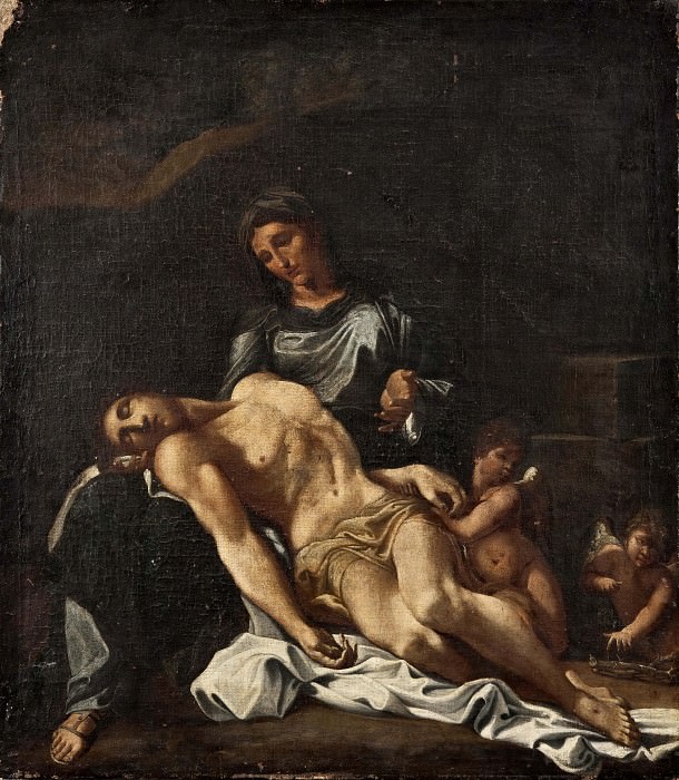 Pietà. Annibale Carracci (After)
