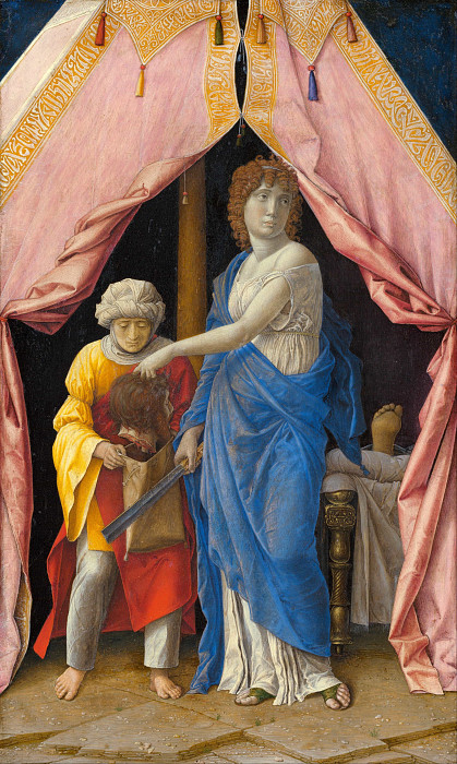 Judith with the Head of Holofernes. Giulio Campagnola