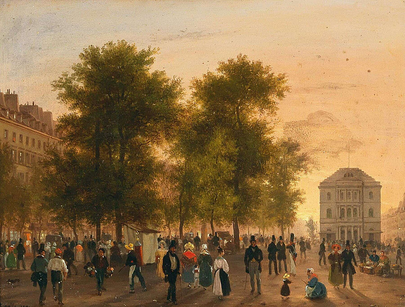 Театр Амбигю-Комик. Джузеппе Канелла